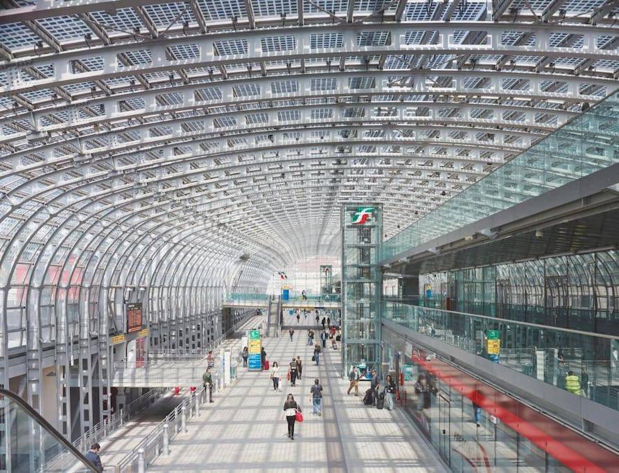 Dora Park-Porta Susa Private Parking&Netflix Apartment Turin Luaran gambar